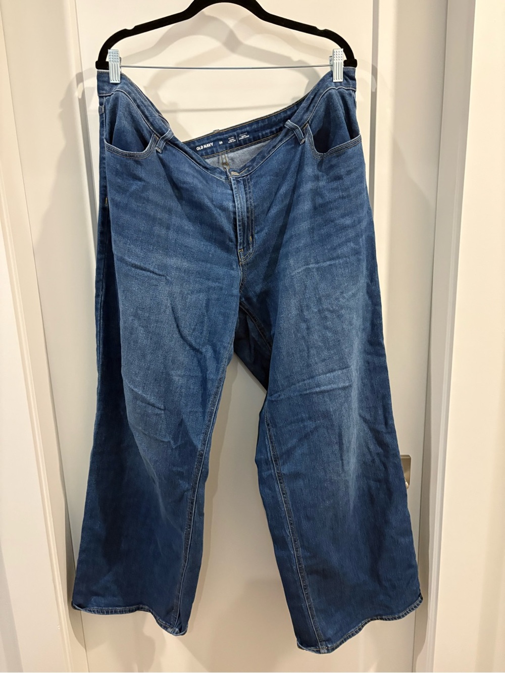 Old Navy Relaxed Wide-Leg Jeans - Blue